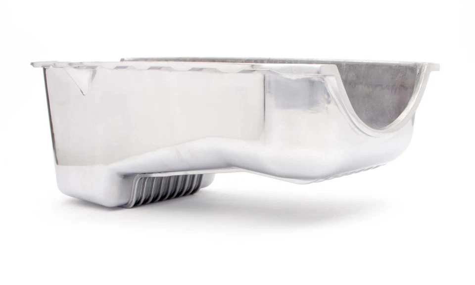 RACING POWER CO-PACKAGED 80-85 SBC Alum Stock Oil Pan Polished R8443 Foto 1 de 1
