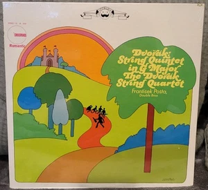 Dvorak String Quartet In G Major Posta Double Bass Record Sealed Old Stock 1967 - Picture 1 of 2