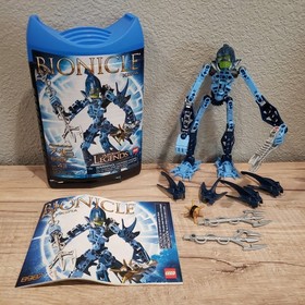 Lego Bionicle Kiina Glatorian Legends 8987 Complete w/ Canister & Manual EUC