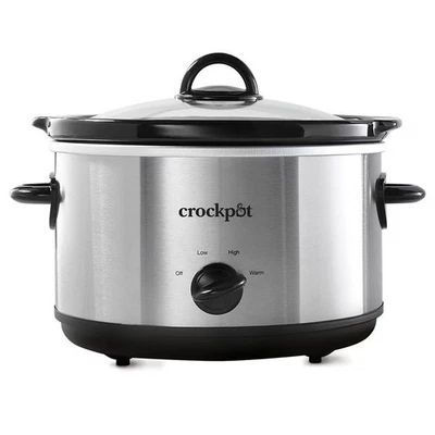 Crock-Pot 4.5qt Manual Slow Cooker - Silver SCR450-S - Image 1 of 3