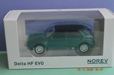 NOREV LANCIA DELTA HF INTEGRALE EVO LANCIA RACING / ECH 1/43 NEUVE EN BOITE 1992 - Photo 1/4