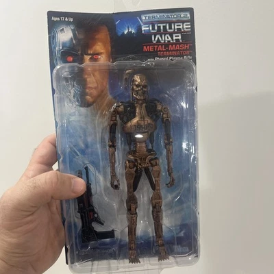2018 Terminator 2 Future War Metal Mash Terminator Figure by NECA Reel Toys NIB - Image 1 of 4