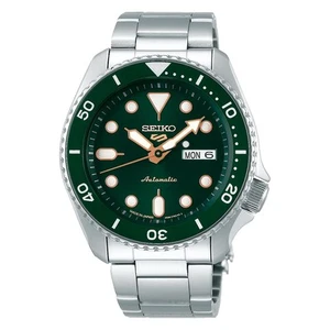 Reloj automático mecánico verde para hombre SEIKO 5 SPORTS SBSA013 sin usar en caja - Imagen 1 de 4