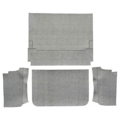 Alfombrilla de maletero para Ford Galaxie 1965-1966 troquelada Burtex completa 4 piezas Foto 1 de 4