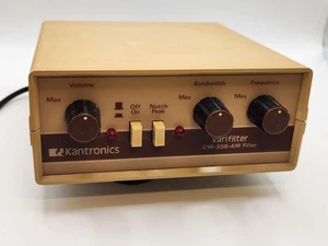 Vintage Kantronics Varifilter CW SSB AM Filtre Radio Amateur Ham - Photo 1/4