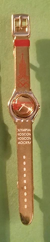 Reloj Atlanta Olympic 1996 Moscú solapa pin - escaso Foto 1 de 1