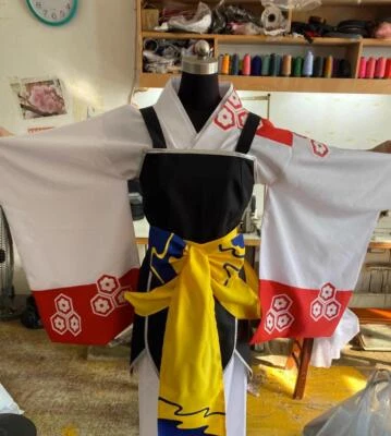 Inuyasha Sesshoumaru Cosplay Costume Kimono - Image 1 of 4