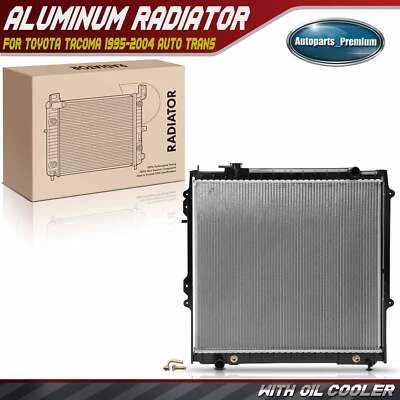 Radiator w/Trans Oil Cooler for Toyota Tacoma 1995-2004 Auto Trans. 22 5/8" CORE - Image 1 of 4