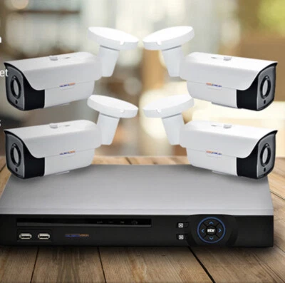 OEM Longse New, 4CH 1280H DVR IR Night Vision Home Security Camera System - Image 1 of 4