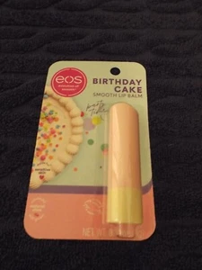 eos Natural Shea Lip Balm- Birthday Cake, All-Day Moisture Lip Care Products, 0. - Picture 1 of 2
