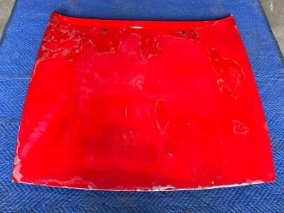 Porsche 944 1983-1985 rojo capó delantero bahía del motor capó panel de carrocería OEM #1744EM Foto 1 de 4