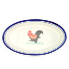 Round Tray Bandejas Para Comida Old Fashioned Steamed Fish Plate Food