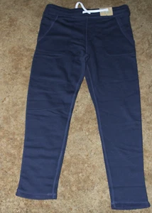 Boys Thereabouts NWT navy jogger adaptive straight fleece sweatpant size L 14-16 - Picture 1 of 1