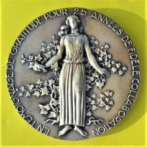 Medalla Francia La Populaire Ø 69,0 mm -152,0 gr - Imagen 1 de 8