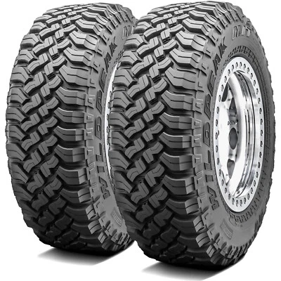 2 Tires LT 255/75R17 Falken Wildpeak M/T 01 MT Mud Load C 6 Ply Foto 1 de 4