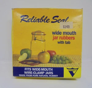 Viceroy Rubber Wide Mouth Jar Rubbers with Tab NIB - Picture 1 of 5
