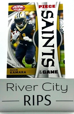 Alvin Kamara 2023 Certified - Piece Of The Game - /99 - Image 1 of 2