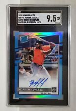 2020 Optic Carolina Blue Prizm Yordan Alvarez #/35 RC - SGC 9.5 MT+ AUTO Rookie