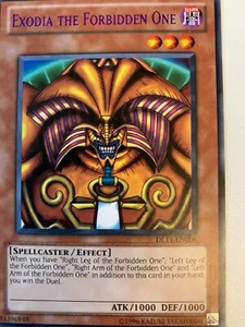 Yugioh Exodia The Forbidden One DL11-EN006 Rare PURPLE NM  - Picture 1 of 1