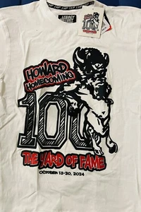 Legacy History Howard University Bison 100th Homecoming Short Sleeve T-Shirt (M) - Picture 1 of 3