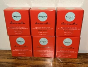 6x Freeze 24-7 Skin Smoothie | 96 retexturierende Glykol-Pads | 0,04 flüssige Unzen | Neu mit Karton - Bild 1 von 7