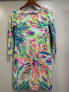 Lilly Pulitzer Marlowe Dress Multi Island Time Pima Cotton Womens XXS - NEW - Picture 1 of 8