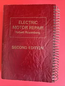 Elektromotor Reparatur von Robert Rosenberg 2. Auflage, 1970 - Bild 1 von 8