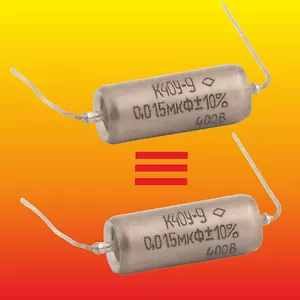 0.015uF 15nF 400V PAR EMPAREJADO PAPEL EN ACEITE PIO CONDENSADORES DE AUDIO K40Y-9 - Imagen 1 de 3