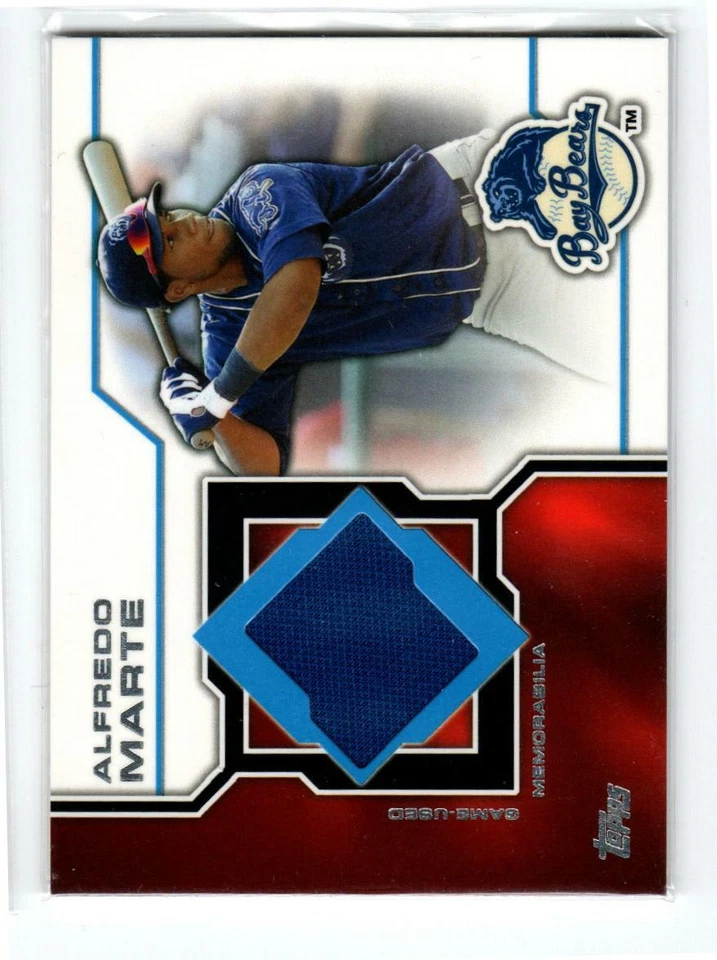 2013 Topps Pro Debut Minor League Materials #AM Alfredo Marte (ref 180913) - Image 1 of 1