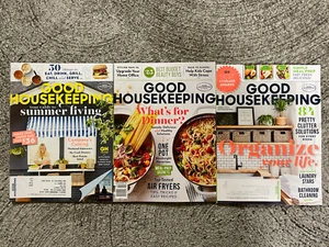 3 Good Housekeeping Magazine Lot Magazines June 2019 September 2020 March 2021 - Picture 1 of 1