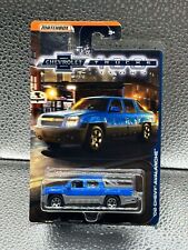 Matchbox 1/64 Diecast Chevrolet 100 Years Blue 2002 Chevy Avalanche