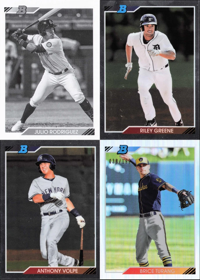 2020 Bowman Heritage Baseball Chrome Serial Numbered Variations You Pick - Image 1 of 1
