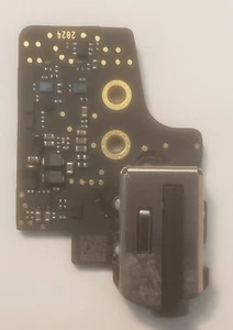 APPLE SILVER AUDIO BOARD 3.5MM HEADPHONE JACK MacBook 12" A1534 2015,2016,2017 - Picture 1 of 2