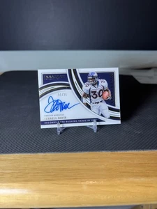 2022 IMMACULATE MILESTONES TERRELL DAVIS GOLD ON CARD AUTO /25 DENVER BRONCOS - Picture 1 of 7
