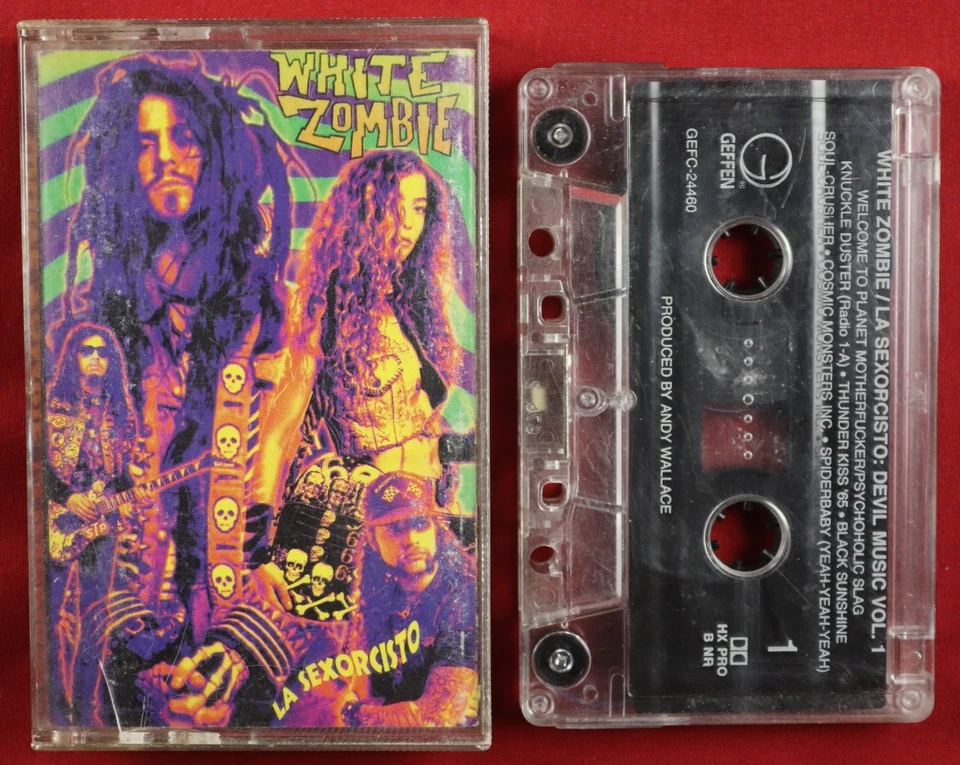 La Sexorcisto: Devil Music Vol. 1 by White Zombie (Cassette, 1992, Geffen) - G Foto 1 de 4