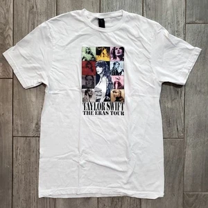 Taylor Swift The Eras Tour Adult Small White Concert T-Shirt Graphic Print - Picture 1 of 5