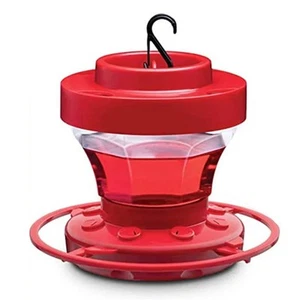 Small Bird Feeder with Leak Proof Screw Thread Ant Moat and Comfortable Perch - Picture 1 of 11