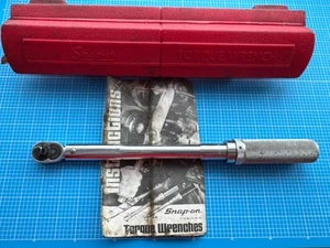 Snap On QJR - 2100D 3/8″ Drive Foot/Pounds/NM Torque Wrench - Picture 1 of 11