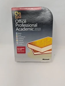 Microsoft Office Professional Academic 2010 Windows - Picture 1 of 3