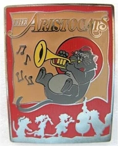 NEU Disney Pin Magical Musical Moments The Aristocats Katze Silhouetten Jazz Katzen - Bild 1 von 2