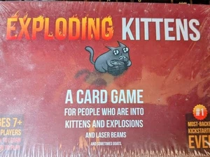 EXPLODING KITTENS Card Game - EKG-ORG1-1 BRAND NEW SEALED - Picture 1 of 1