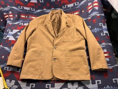 Mens XL Tall Duluth Trading Co Gentlemans Casual Jacket Blazer Sport Coat Canvas - Image 1 of 4