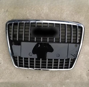 For Audi A8 S8 RS8 D3 Front bumper Grill Grille black 2006 2007 2008 2009 2010 - Picture 1 of 4