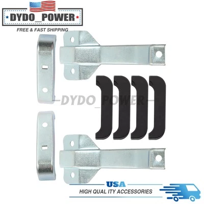 2 Upper +2 Lower Radiator Support Brackets Rubbers For 1967-72 Chevy GMC Truck Foto 1 de 4