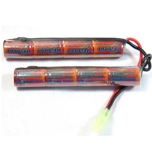 VB Power Crane Stock Battery 9.6V 1600 mAh Taymia Airsoft 6mm Rechargeable - Picture 1 of 1