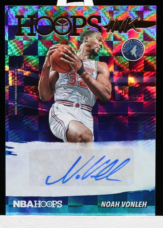 2019-20 Panini Hoops Noah Vonleh Hoops Ink Auto #HI-NVL Timberwolves - Image 1 of 2