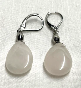 Jewelry- Earrings- White stone teardrops - Picture 1 of 1