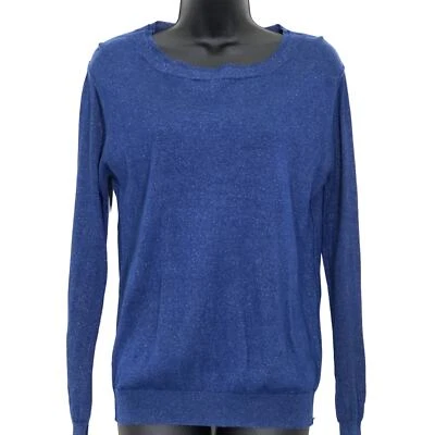Skies Are Blue Metallic Sparkle Sweater Women's Size Small  - Image 1 of 4