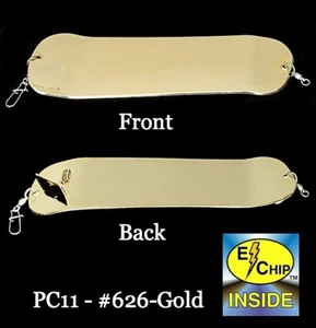 PRO-TROLL ProChip 11" #626 Plain Gold Flasher - Picture 1 of 7
