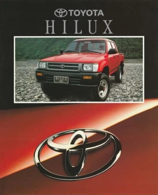 BROCHURE TOYOTA Hilux - 7/1994 - Italian - big format - Immagine 1 di 3